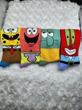 SpongeBob SquarePants Character Crew Socks